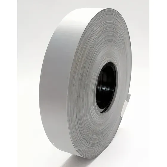 Cinta Reflectiva Gris 25mm X 100mts Rollo Nylon