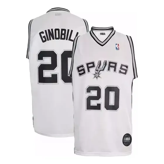 Camiseta Basquet Nba San Antonio Spurs Manu Ginobili