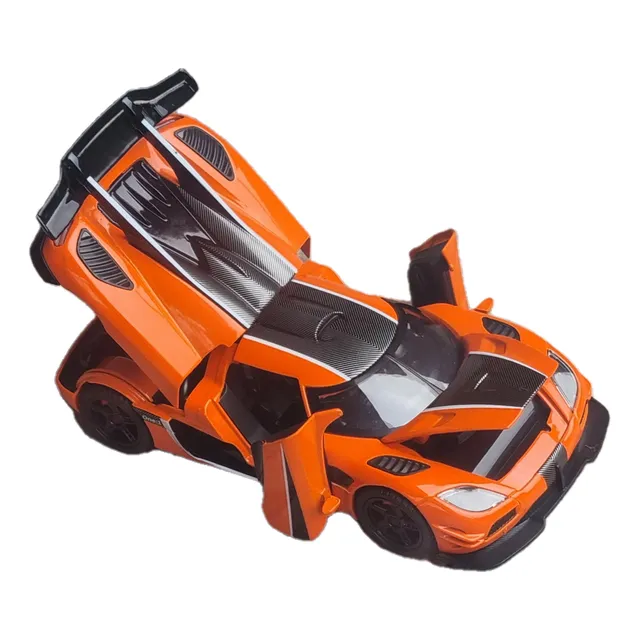 Koenigsegg Agera Rs 1:32 Naranja, Vehiculo Coleccionable