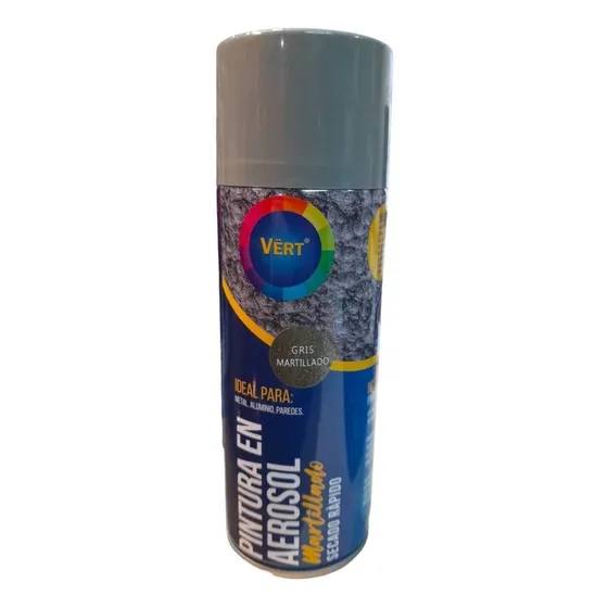 Spray Esmalte Martillado Gris 350 Ml