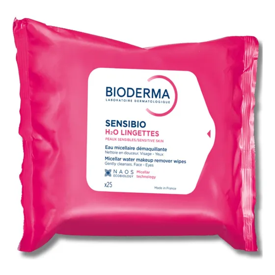Paquete 25 Toallitas Desmaquillantes Biodegraqdables Bioder.