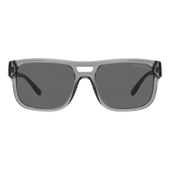 Lentes De Sol Transparent Grey Emporio Armani Ea4197502987 Color Gris