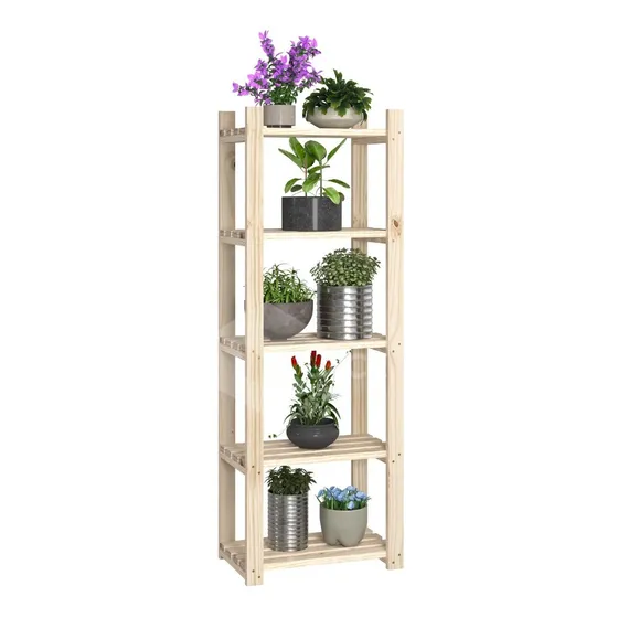 Sapateira Vertical 5 Prateleiras Organizador 10 Pares Madeir