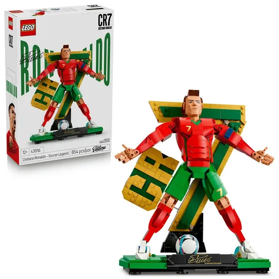 Lego Editions Sports Cristiano Ronaldo: Leyenda Del Futbol 43016; 12+