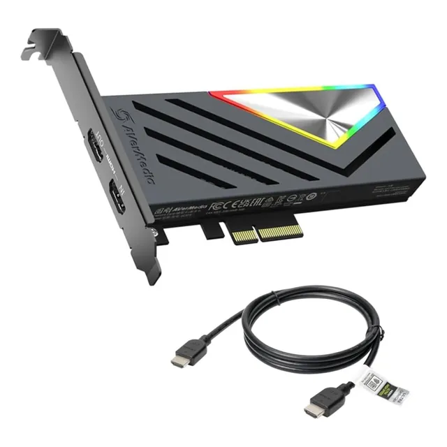 Avermedia Capturadora Live Gamer 4k Hdmi 2.1 Gc575 Negro