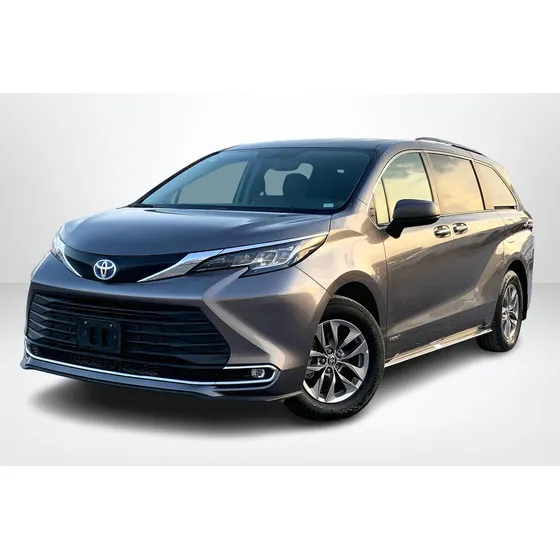 Toyota Sienna 5 Pts. Xle, 2.5l, Hev, Ta, 8 Pas., Rieles En Tec