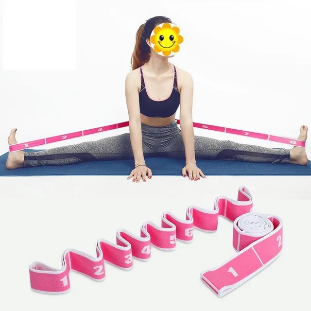 Cinta Elástica Para Yoga Y Ejercicios Gym Hogar Rosa