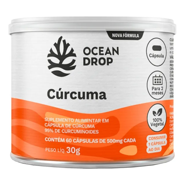 Cúrcuma (60 Caps) Ocean Drop