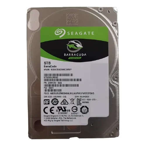 Hd Seagate Barracuda 2tb 7200rpm Cache 256mb Sata 3 Cor Prateado
