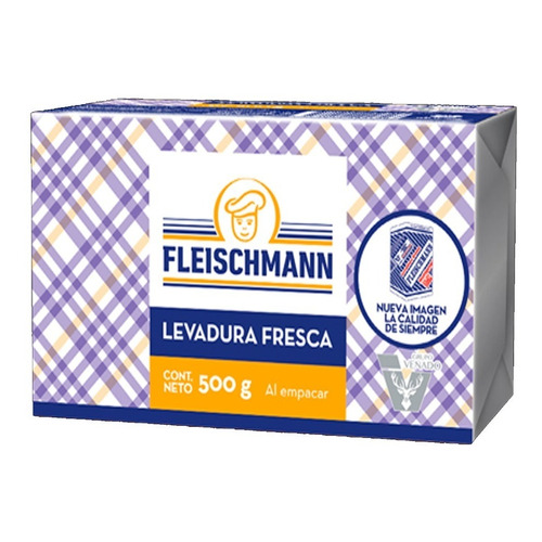 Levadura Fresca Fleischman 500g