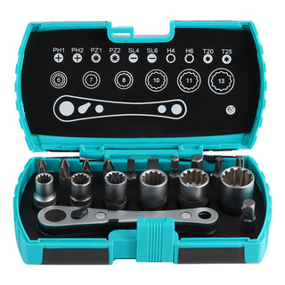 Destornillador Driver Bits, 18 En 1, Mini Llave De Trinquete Destornillador Driver Bits, 18 En 1, Mini Llave De Trinquete