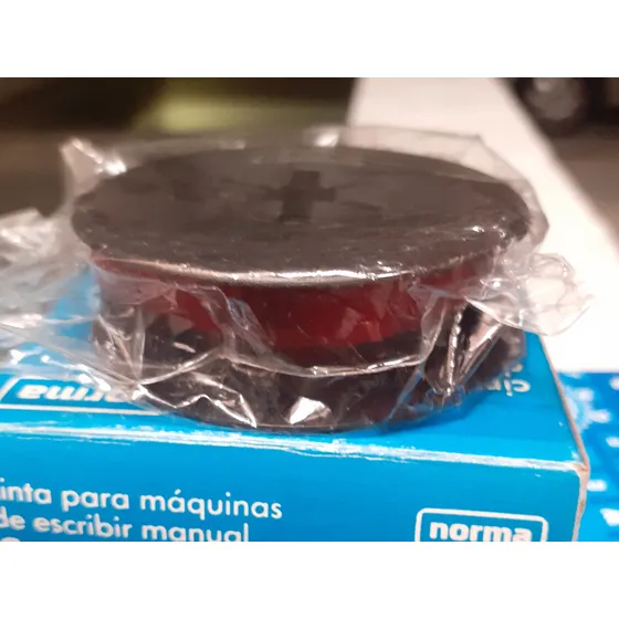Cinta Para Máquina De Escribir Manual Carrete Negro Y Rojo