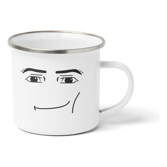 Pocillo Esmaltado Roblox Modelo 1 Metalico Peltre