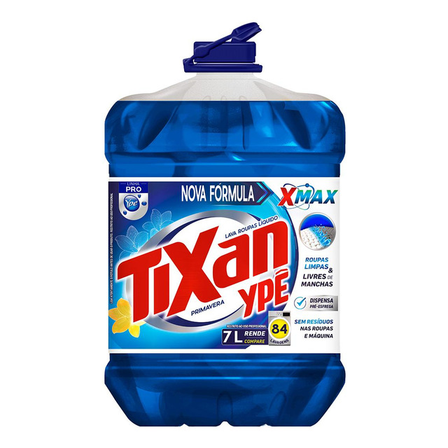 Sabão Líquido Tixan Ypê Primavera 7l Sabão Líquido Tixan Ypê Primavera 7l