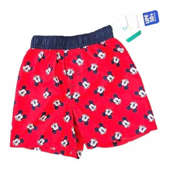 Shorts Playero De Mickey Para Niño