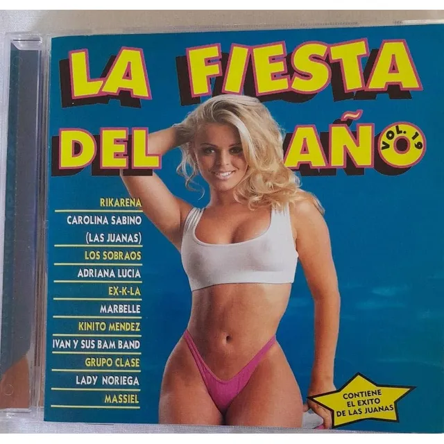 La Fiesta Del Año Vol. 19. Varios. Cd Org Usado. Qqc. Ag.