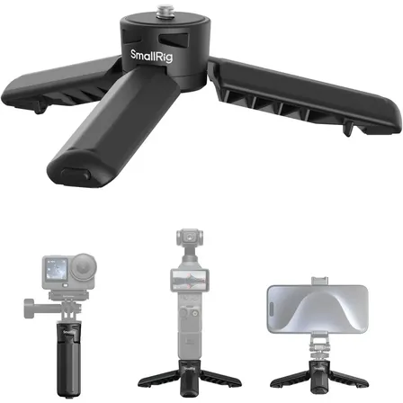 Mini tripé SmallRig Small Grip DJI Osmo Pocket 4P/4/3/Action 6/5 Pro/Nano, para Insta360 Luna Ultra, para GoPro