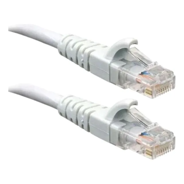 Cable de red LAN de Internet prensado Rj45 Cat6 de 20 metros