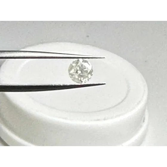 Diamante Lapidado 70 Pontos Certificado Igl ,cor I Pureza I1 Branco
