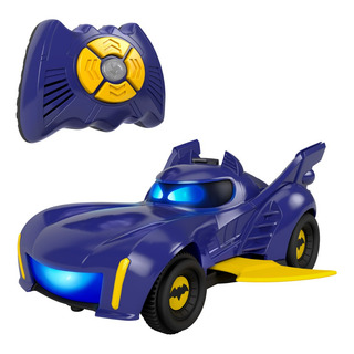 Coche A Control Remoto Batwheels Fisher Price Morado Sonidos Coche A Control Remoto Batwheels Fisher Price Morado Sonidos