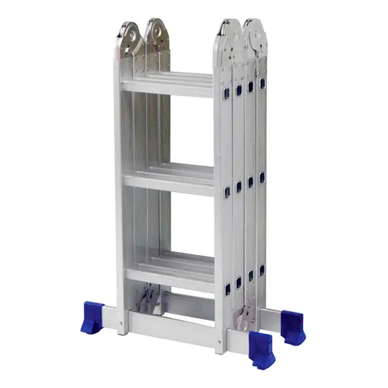Escalera De Aluminio Multipropósito Plataforma 3.36mt Mor