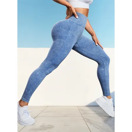 Pack 2 Calzas Leggings Push Up Deportivos Prelavado 0324