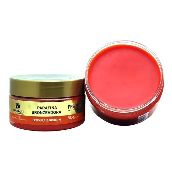 Parafina Bronzeador Biquini Cenoura Urucum Duotrato Envio24h