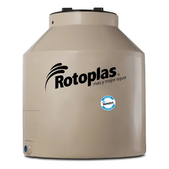 Tanque De Agua Rotoplas 600L Cuatricapa Vertical Polietileno 1.17m x 0.97m