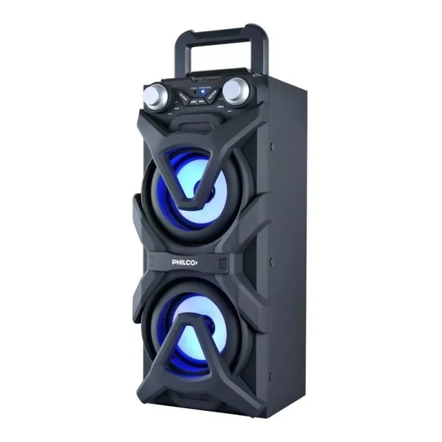 Parlante Philco Djp10p Portátil Con Bluetooth 220v Negro