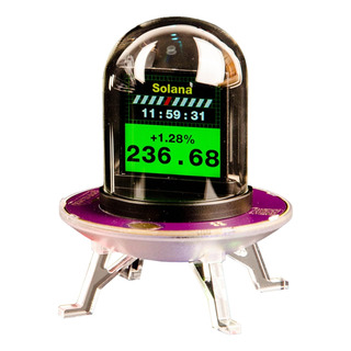 Cubo Holográfico 3d,reloj Digital Con Estación Meteorológica Cubo Holográfico 3d,reloj Digital Con Estación Meteorológica