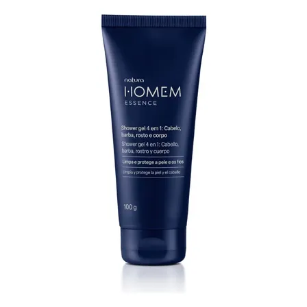 Shower Gel 4 Em 1 Natura Homem Essence 100 G