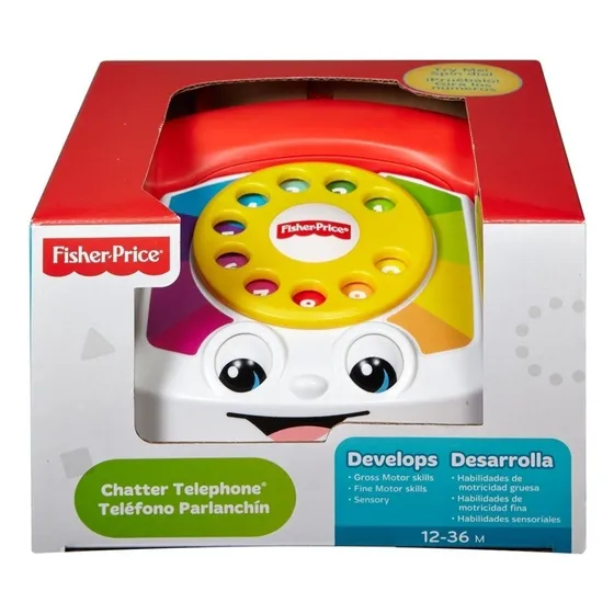 Teléfono Parlanchín De Juguete Fisher Price Niños +12 Meses