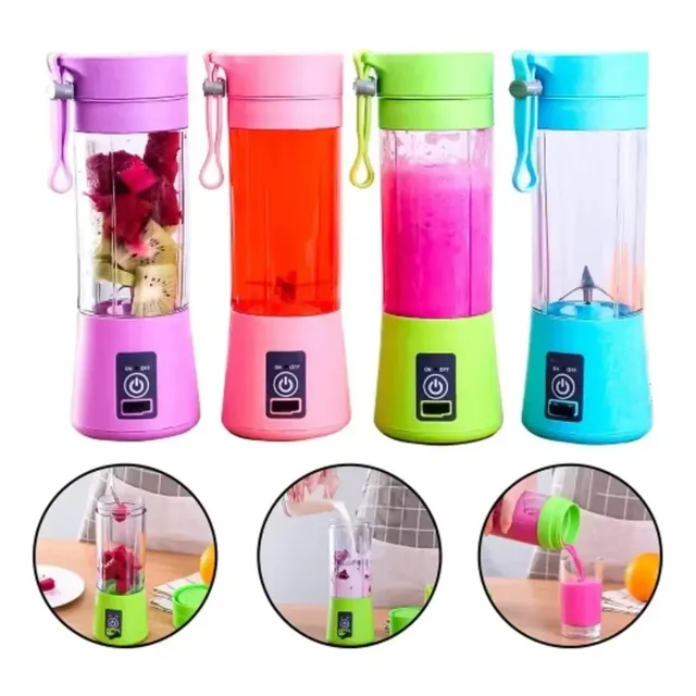 Mini Liquidificador Portátil Juice Quebra Gelo Potente