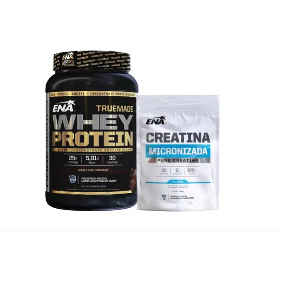 Combo Ena Whey Protein  903g + Creatina S/neutro 300g