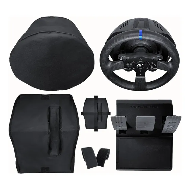 Capas P/ Volante E Base T300rs Gt E Pedal T3pa Thrustmaster