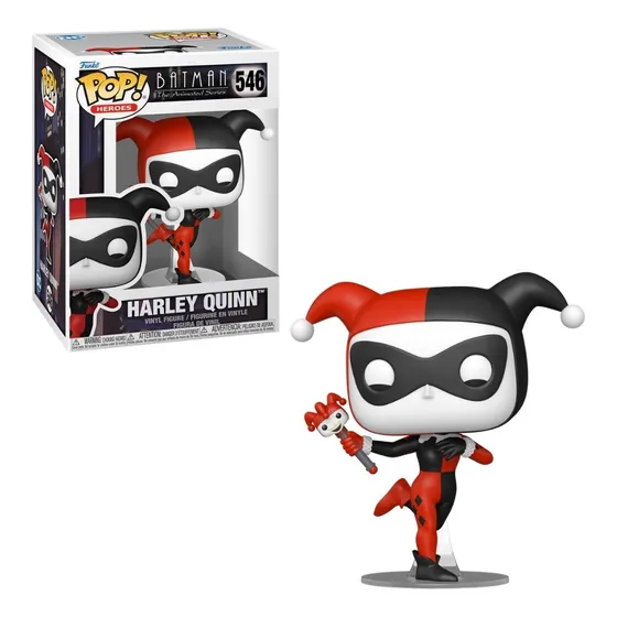 Boneco Funko Pop! Dc Comics Batman A Série Animada Arlequina