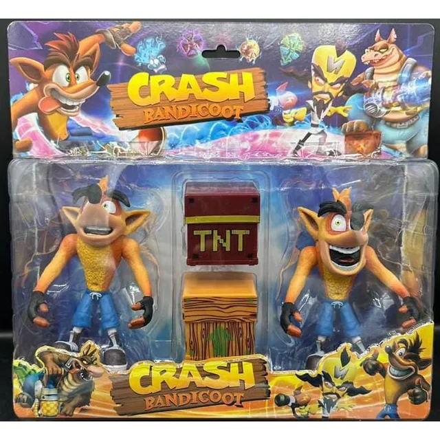 Juguete Muñecos  Crash Bandicoot Coleccionable