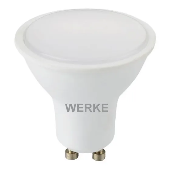Lámpara Gu10 Led 7w Dimerizable Fría Werke Pack X10