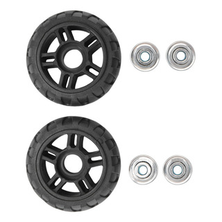 Rodas De Mala 1 Par De Bagagem Roda De Reposição Para Mala Rodas De Mala 1 Par De Bagagem Roda De Reposição Para Mala