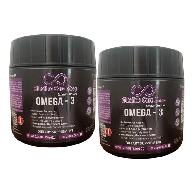 Omega3 Alkaline Care 400 Gr Pack2 (polvo) Natural