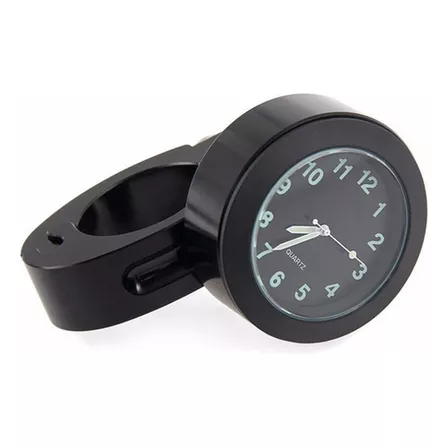 Reloj De Manillar De Moto Universal De 7/8 Pulgadas A Prueba