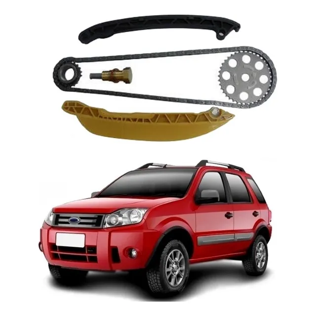 Kit De Distribucion Cadena Ford Ecosport 1.6 8v Motor Rocam