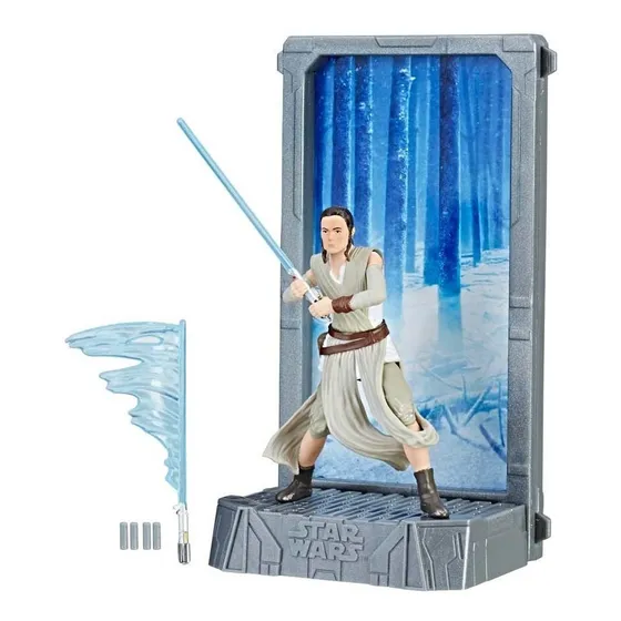 Figura Star Wars Black Serie Rey Hasbro Con Accesorios