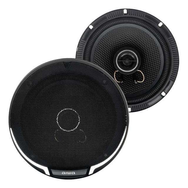 Parlantes Carro Aiwa 16 Cm 2 Vias 39w Max 6,5' Taw-1633 Color Negro
