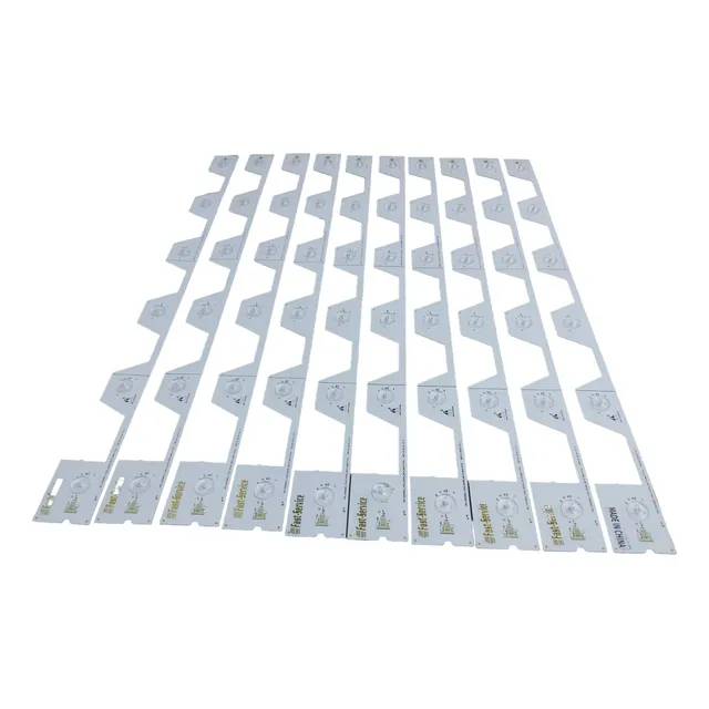 Tiras  Led Para Tcl L55e5800 Hitachi Cdh-le554ksmart08