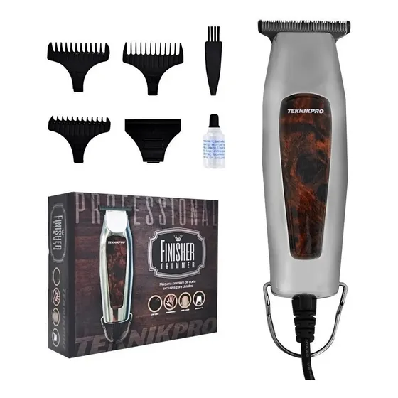 Maquina Teknikpro De Corte Profesional Finisher Color Gris 2