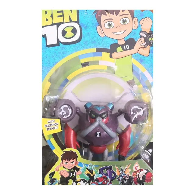 Overflow Muñeco Ben 10 Articulado Alien Omnitrix 
