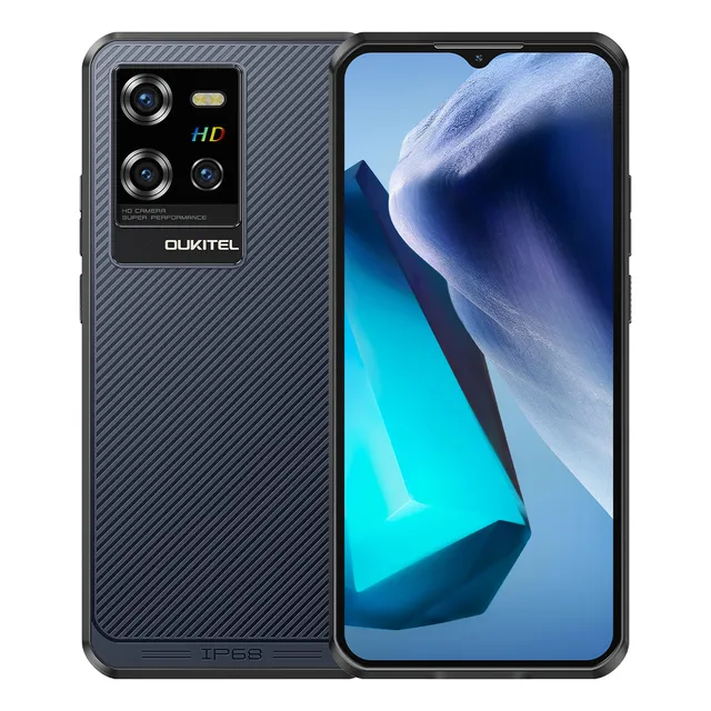 Oukitel Wp50 Mediatek 5g Teléfono Celular Inteligente Dual Sim 16+256 Gb 6500mah Android 14 Ip68/69k 28db 6.6in Hd+ Smartphone Nfc//gps/face Id