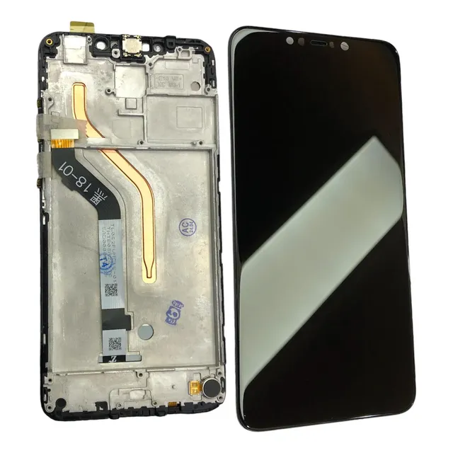 Frontal Lcd Display Compatível Com Pocophone F1 Vivid C/aro