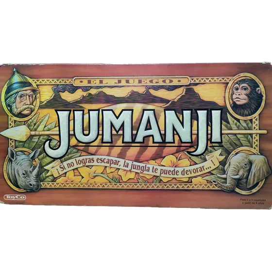 Jumanji Juego En Caja Completo Toyco 1995 - No.812
